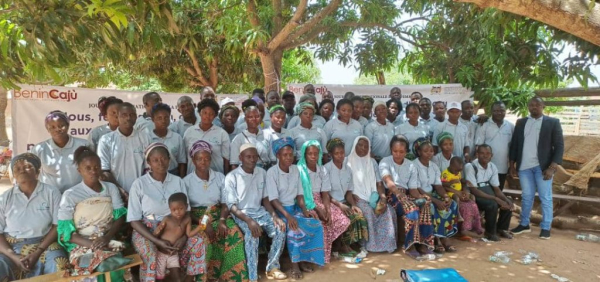 CÉLÉBRATION EN DIFFÉRÉ DE LA JIF 2023 : TechnoServe honore les femmes du projet BeninCajù de Bantè