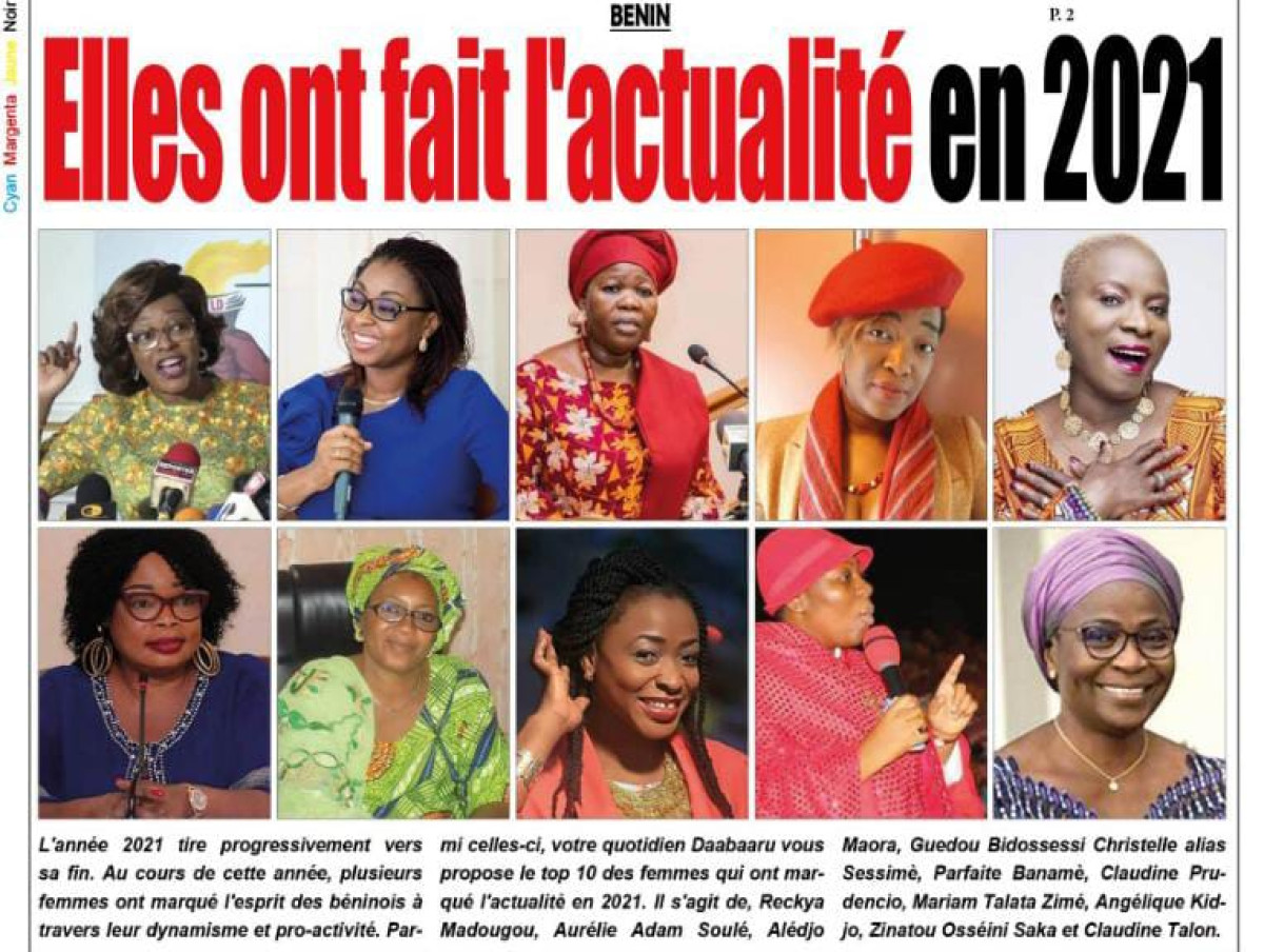 BENIN : Elles ont fait l’actualité en 2021