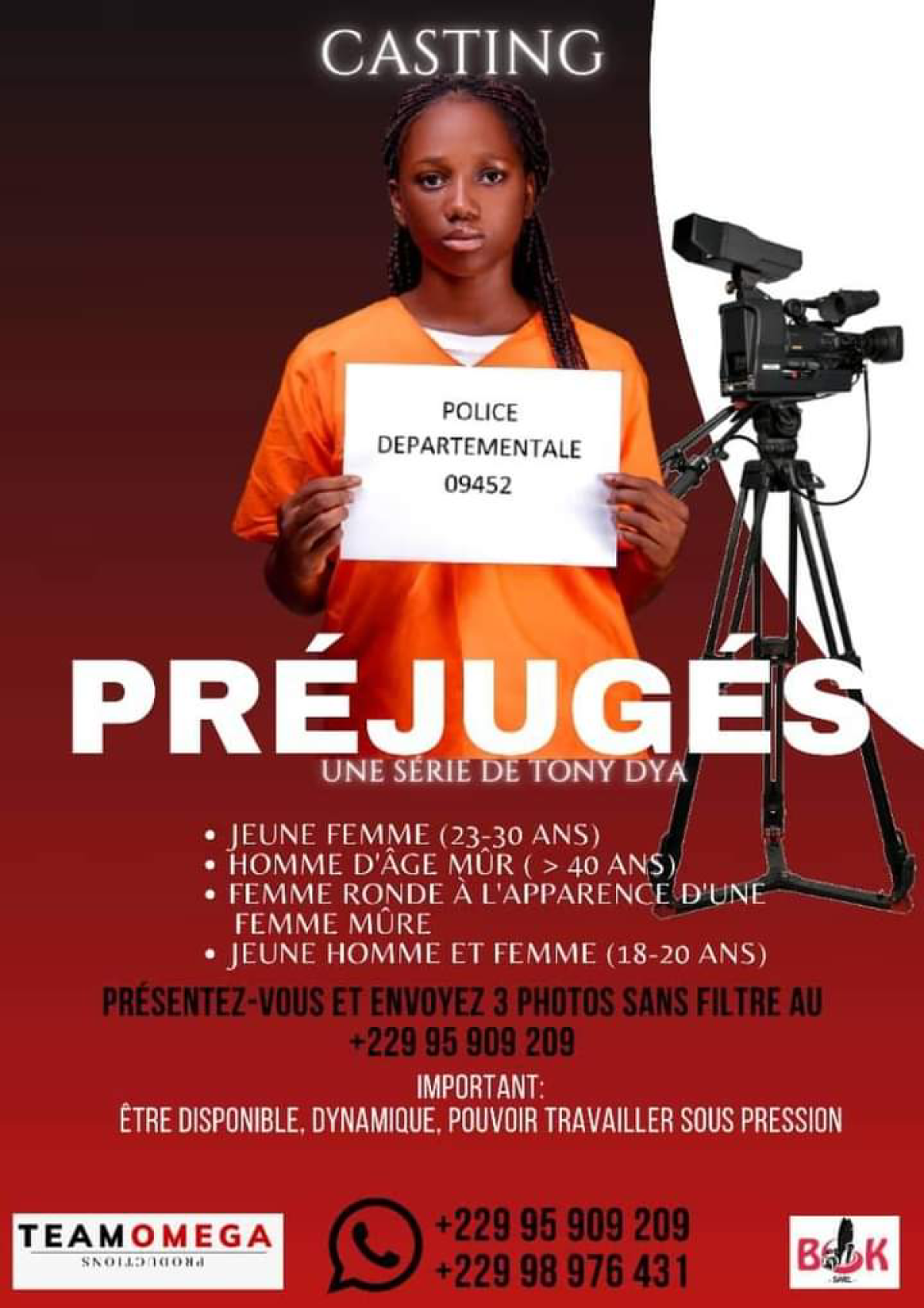 RÉALISATION DE LA SÉRIE “PRÉJUGÉS” A PARAKOU : Une campagne de collecte de fonds lancée  . La série révèle les violences que subissent les enfants placés dans la société