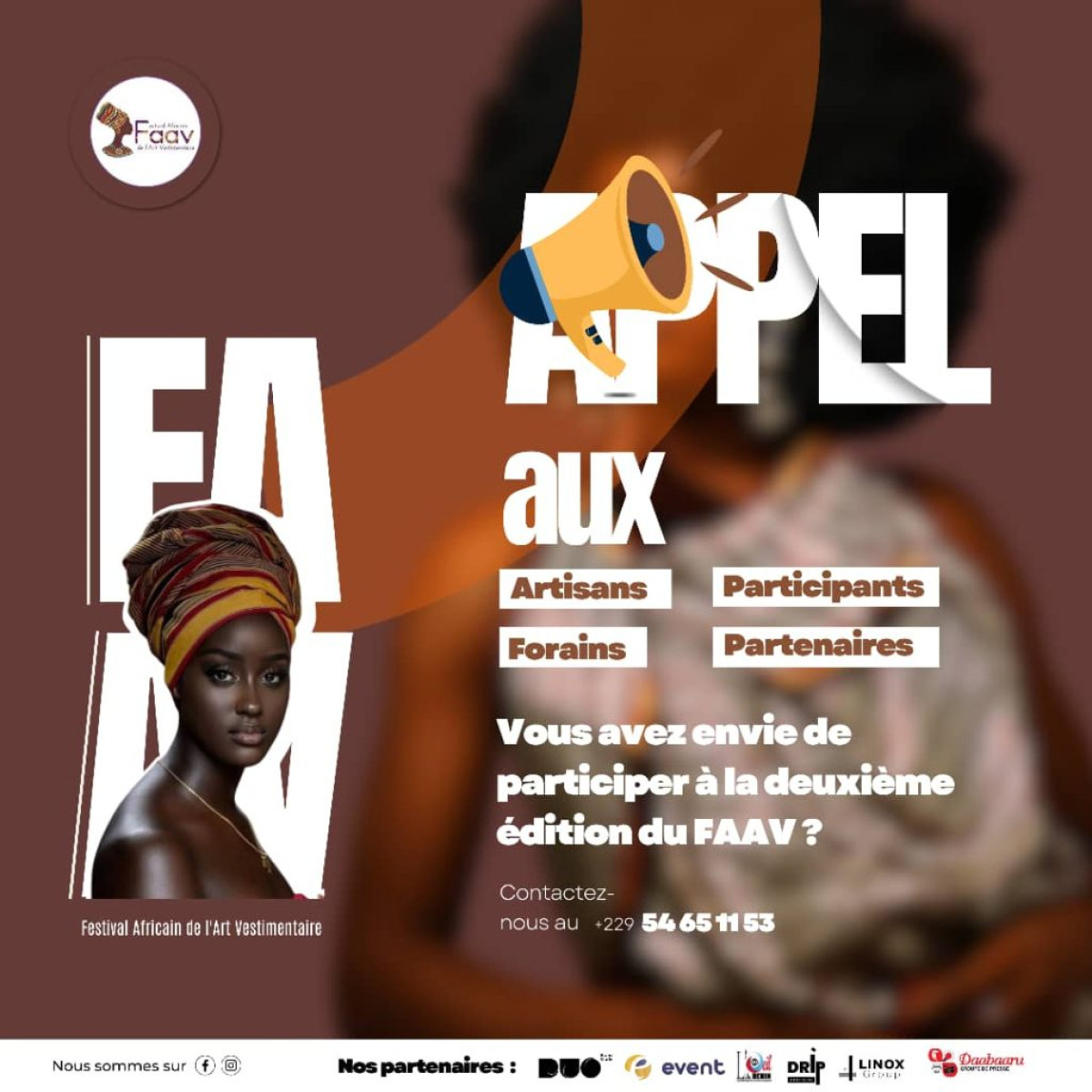 BÉNIN/FESTIVAL AFRICAIN DE L’ART VESTIMENTAIRE DANS LE SEPTENTRION : L’Appel aux artisans, partenaires, participants et forains lancé