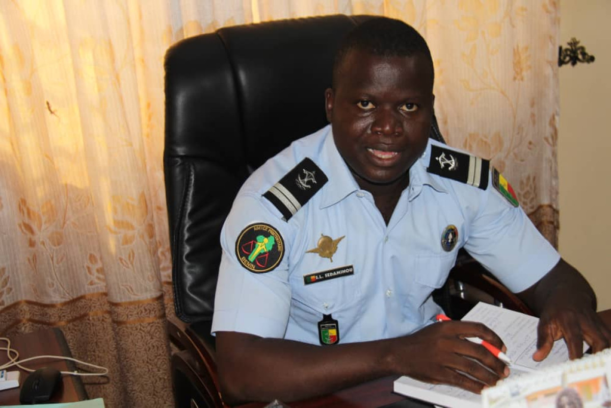 LIMOGEAGE DU REGISSEUR DE LA PRISON CIVILE DE MISSERETE :Le lieutenant Léandre Sèdaminou de Porto-Novo assure l’intérim