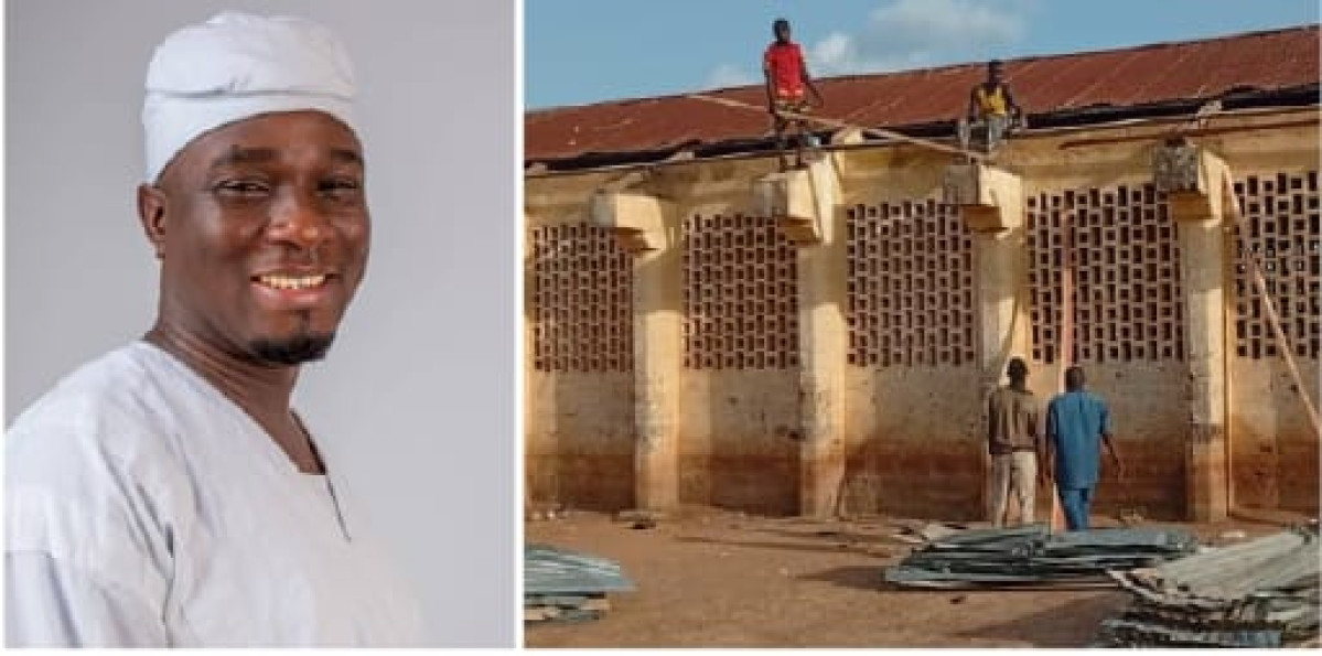 Travaux de réhabilitation des classes décoiffées à Parakou : " Guéré Kam, Séré Kom ", le maire Zul-Kifly Zakarie joint l'acte à la parole