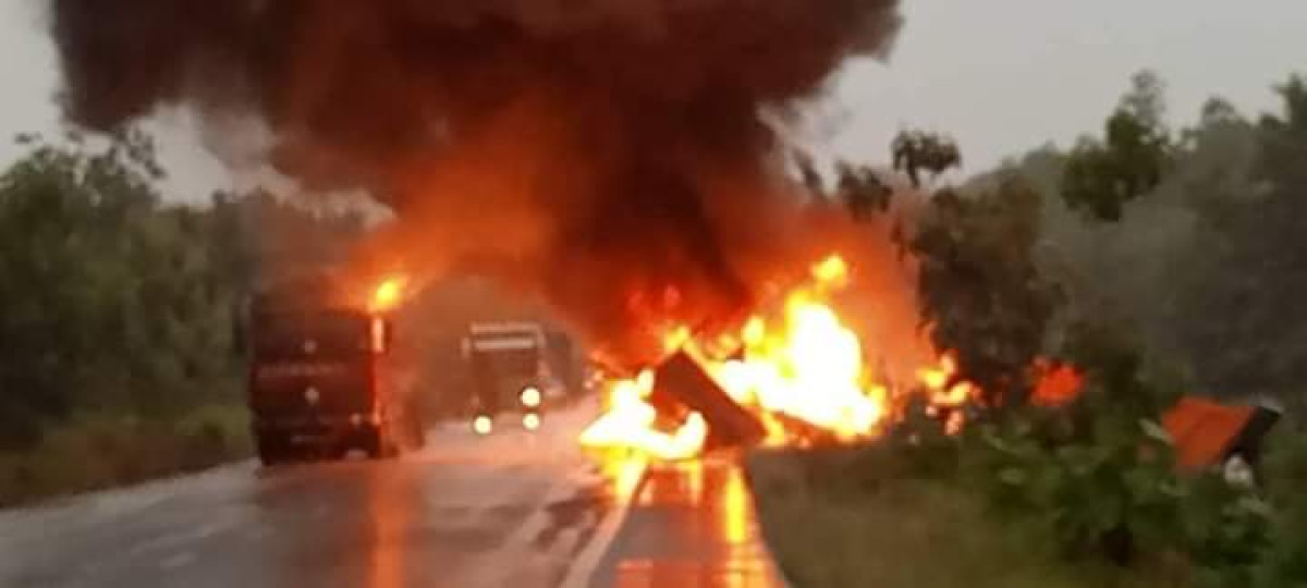 ACCIDENT DE CIRCULATION A BOHICON : D’importants dégâts enregistrés