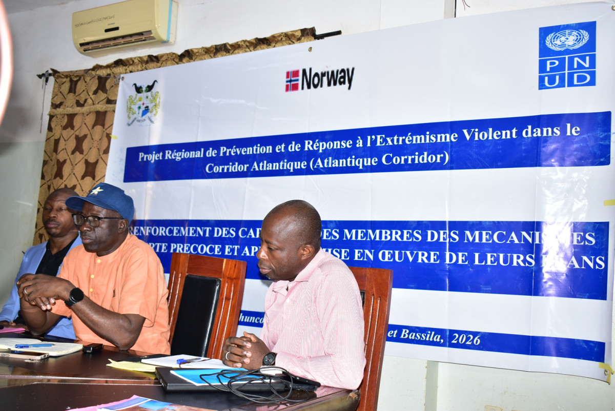 Prévention des conflits à Kouandé, Péhunco, Toucountouna et Bassila: le Pnud et la Norvège renforcent les mécanismes d'alerte précoce