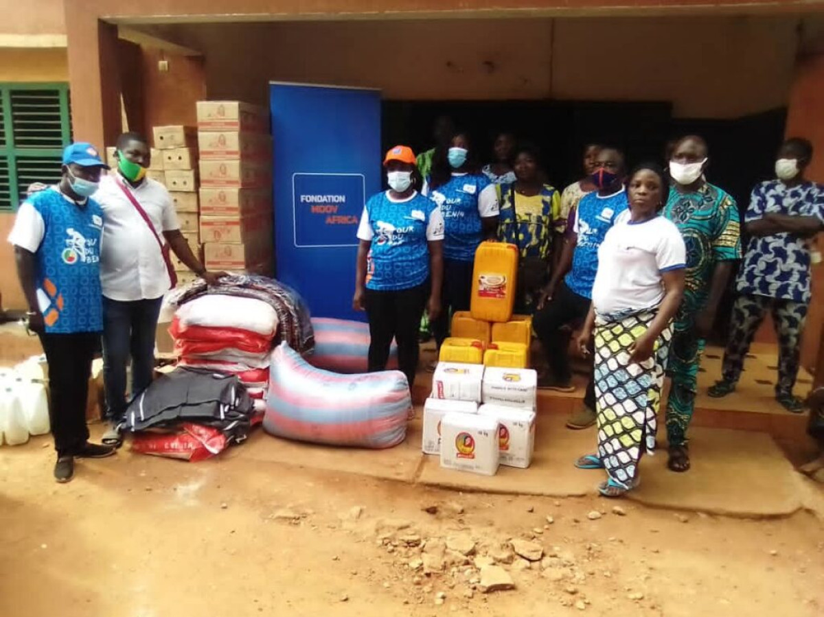 ŒUVRE SOCIALE A BOHICON : La Fondation Moov Africa au chevet des malades mentaux de St Camille