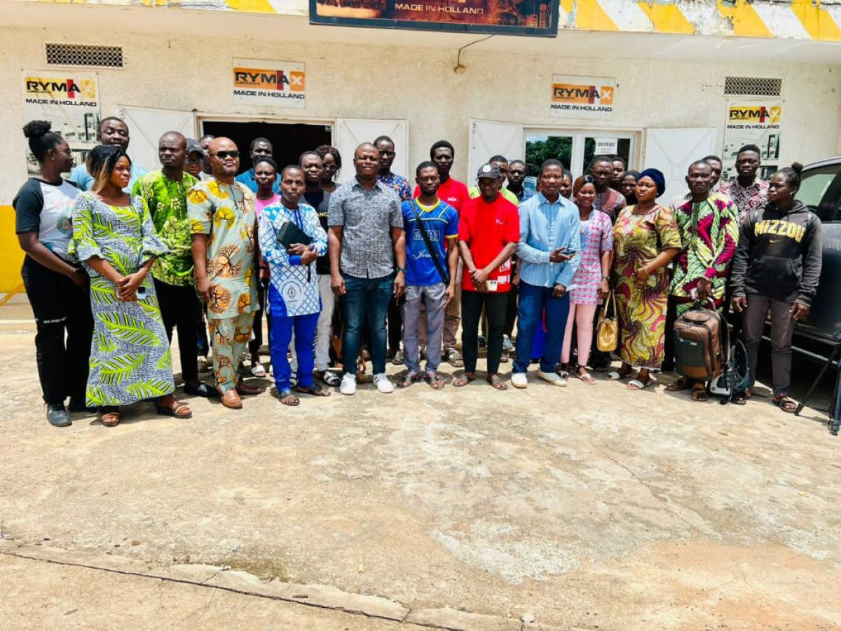 APRÈS LEUR PARTICIPATION À UN ATELIER SUR LA DÉSINFORMATION AU TOGO ORGANISÉ PAR L’AMBASSADE DES ÉTATS-UNIS, Des participants font la restitution aux journalistes du septentrion