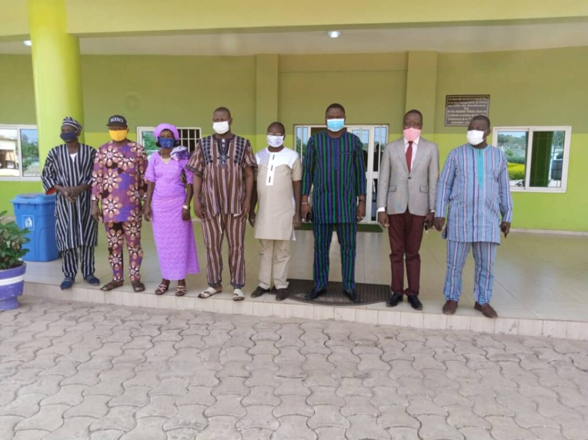 AUDIENCE A LA MAIRIE DE BANIKOARA : Une équipe de la radio Banigansé Fm reçue par le maire Sarako Tamou