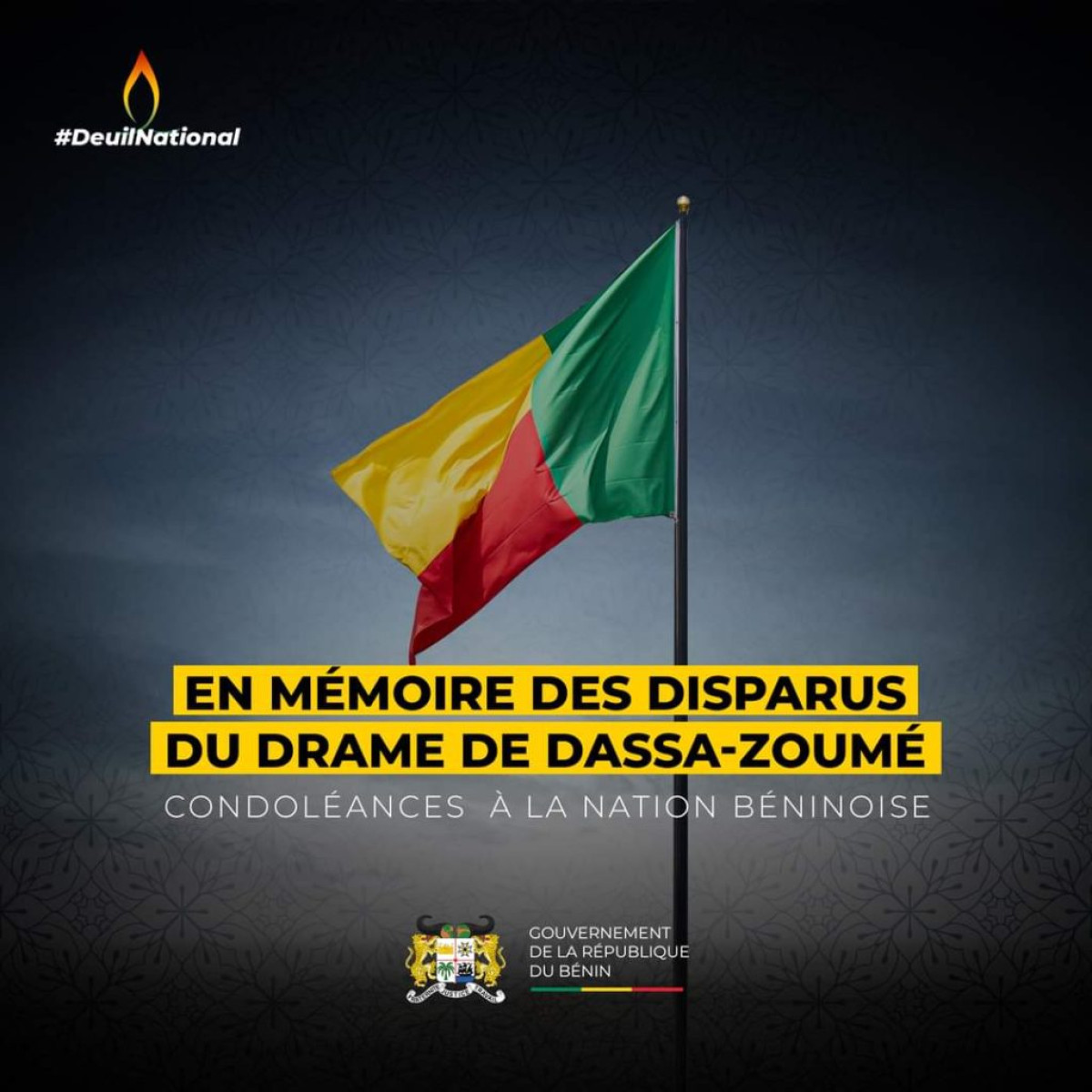 BÉNIN/DRAME DE DASSA-ZOUMÉ : Le gouvernement met en place une cellule de crise