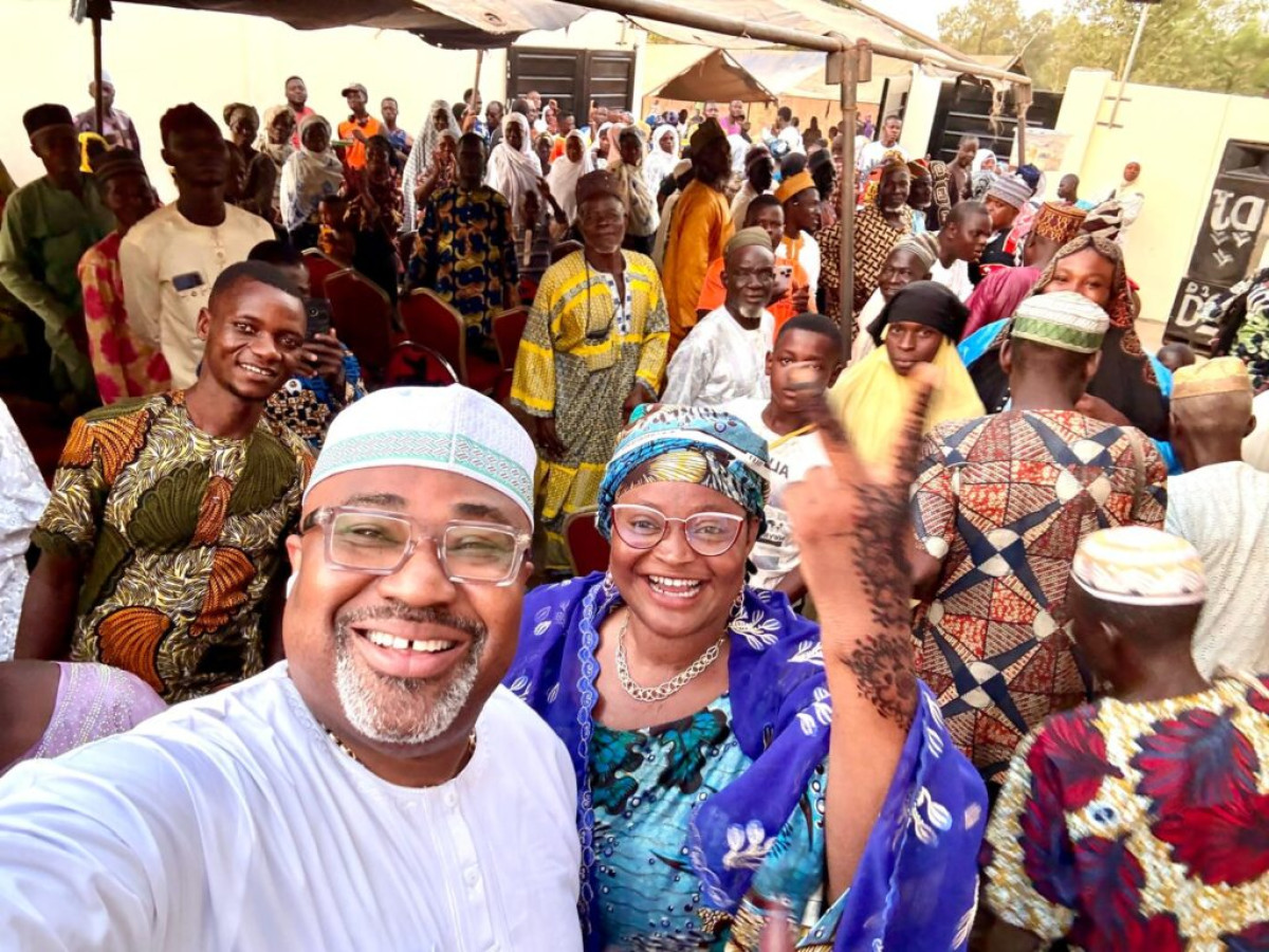 Célébration de l’Aïd El-Fitr: Issa Richard Boni Ouorou dans le cœur de la communauté musulmane de Djougou