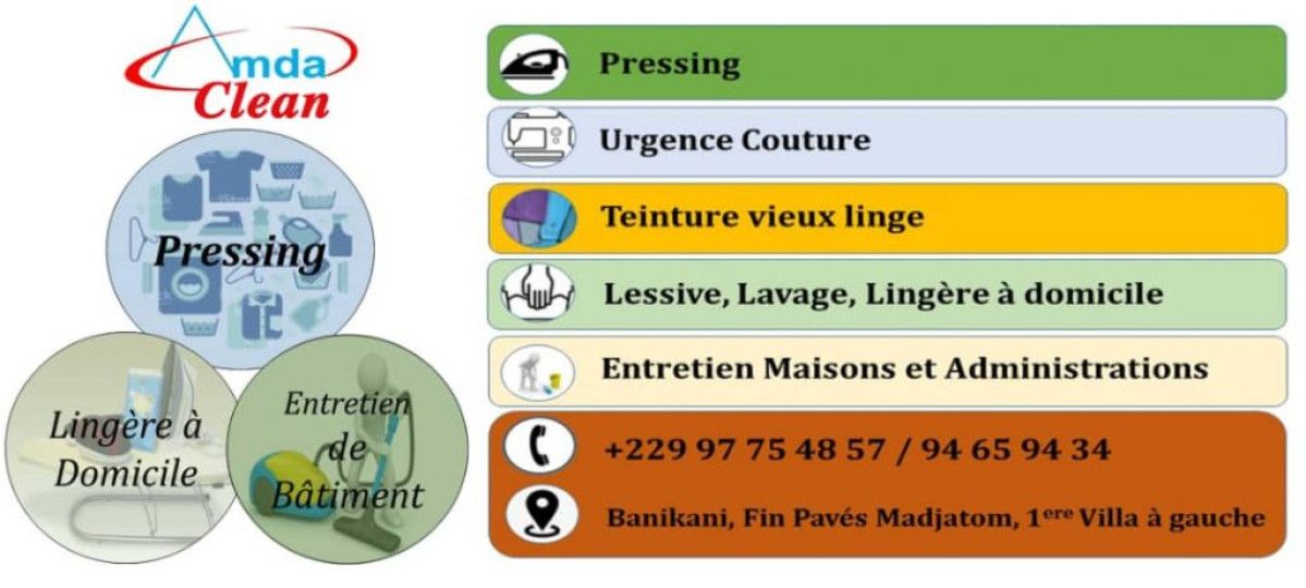 AMDA CLEAN, C’est la solution à tout problème de pressing