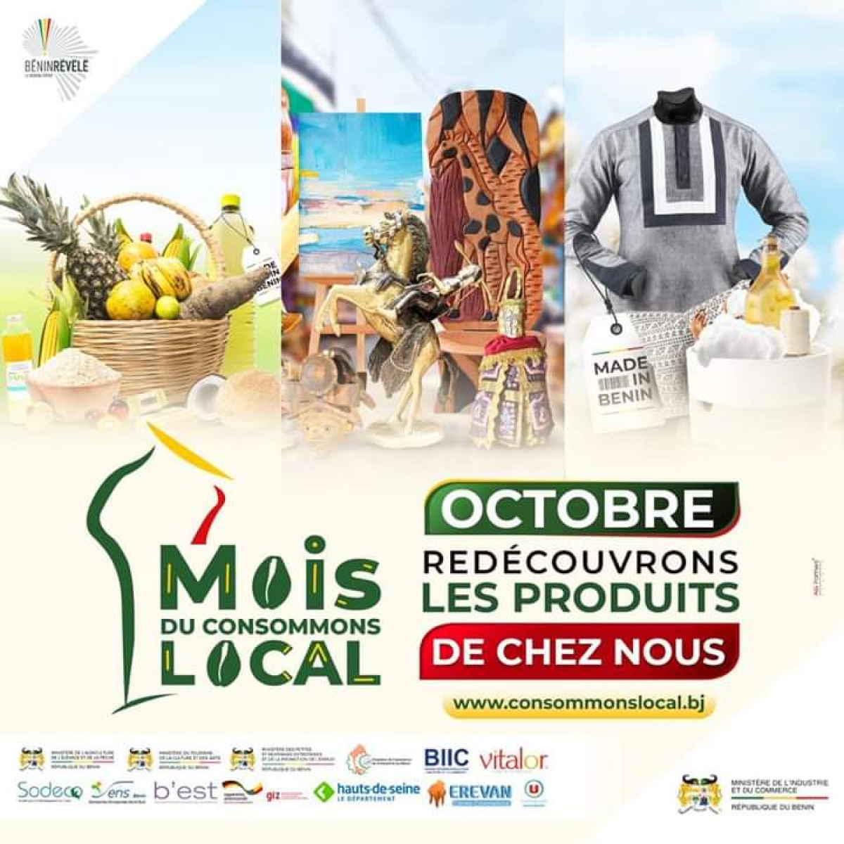 PROMOTION DES PRODUITS LOCAUX : Le « Mois du Consommons Local au Bénin » lancé