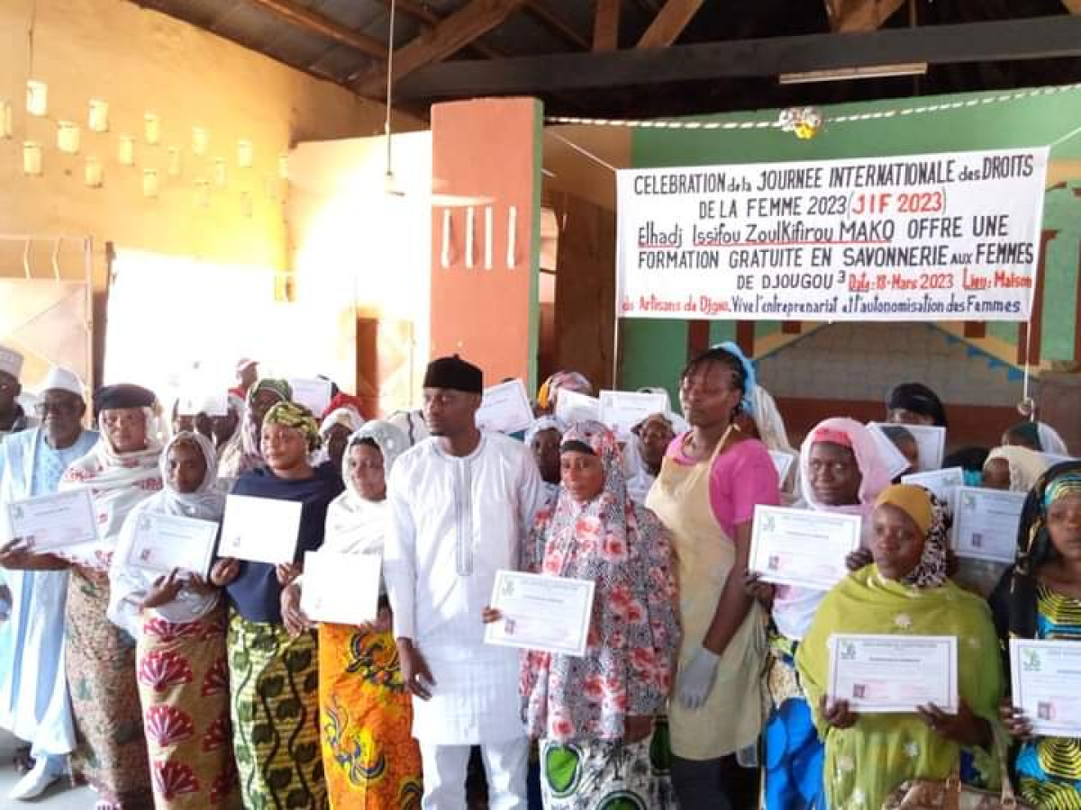 COMMÉMORATION DE LA JIF 2023 À DJOUGOU : El Hadj Zoulkifirou Mako initie une formation à l&rsquo;intention des femmes