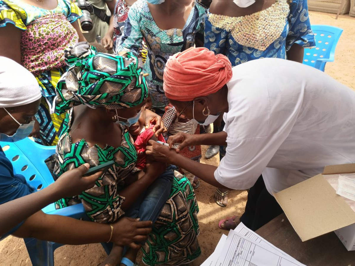 LUTTE CONTRE LA MÉNINGITE DANS LE SEPTENTRION : Les parents invités à faire vacciner leurs enfants de 1 à 9ans . Démarrée le 21 mars, la campagne de vaccination prend fin le 27 mars 2022