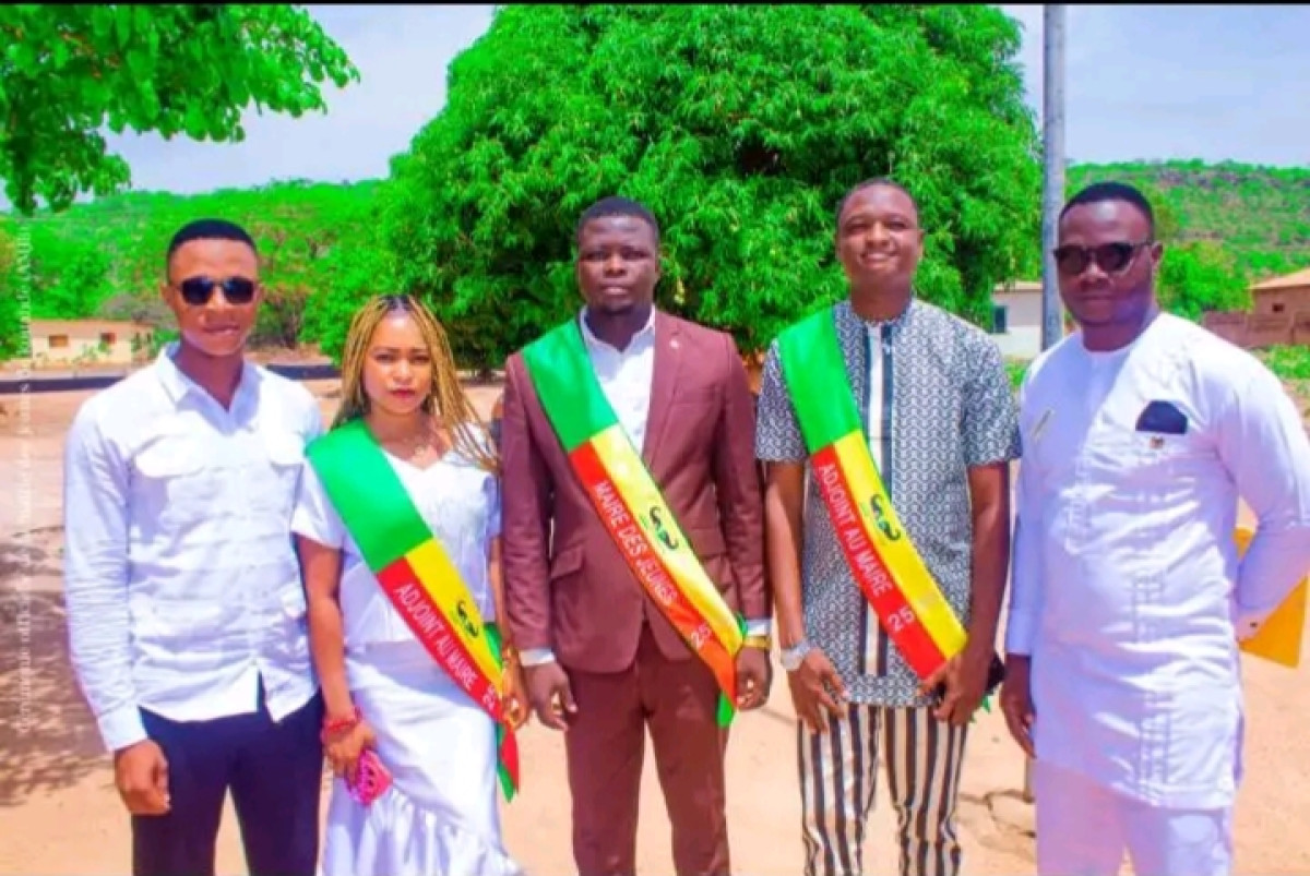 Mairie des jeunes de Kouandé: la mandature 2025-2030 officiellement installée