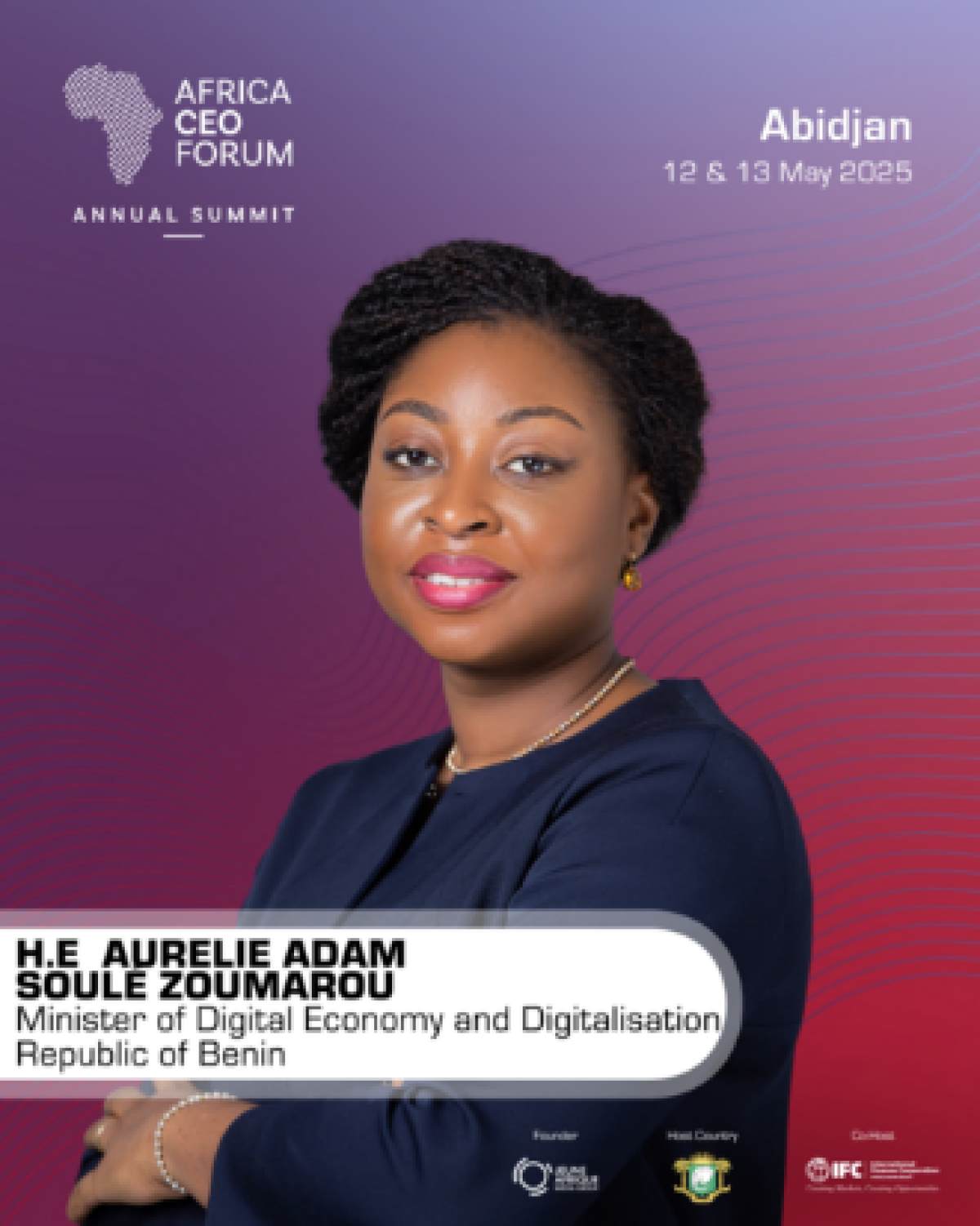 Avec sa brillante présentation des prouesses du Bénin dans le numérique: Aurélie Adam Soulé fait sensation à l’Africa Ceo Forum