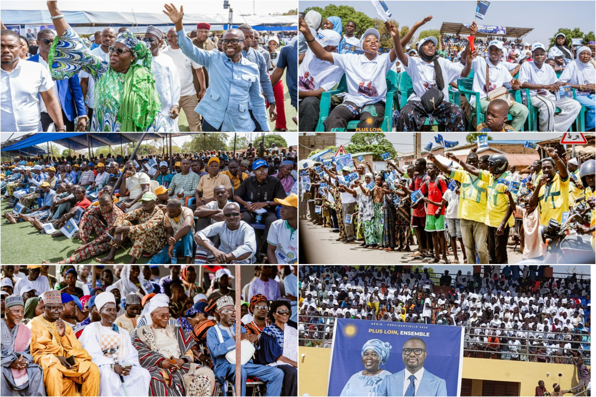 Début de la campagne électorale au Nord-Bénin: Wadagni-Talata porté en triomphe pour une victoire écrasante