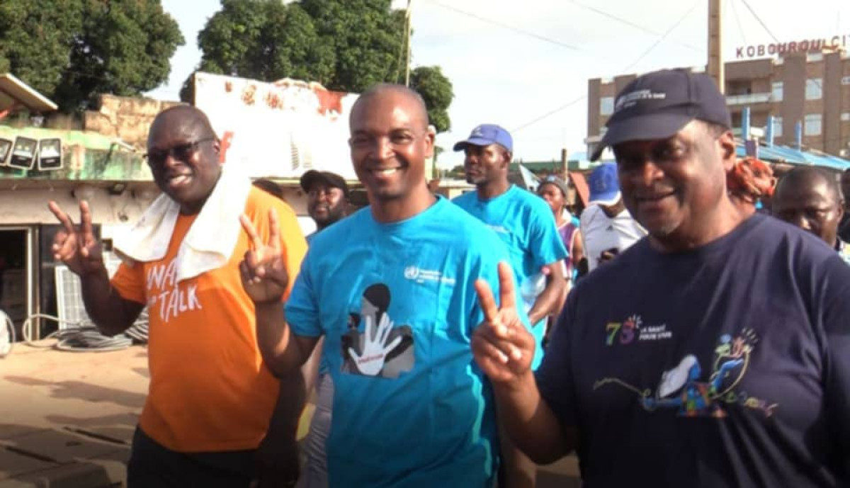 MARCHE SANTÉ POUR TOUS À PARAKOU : L’Oms et le préfet Cissé promeuvent le sport