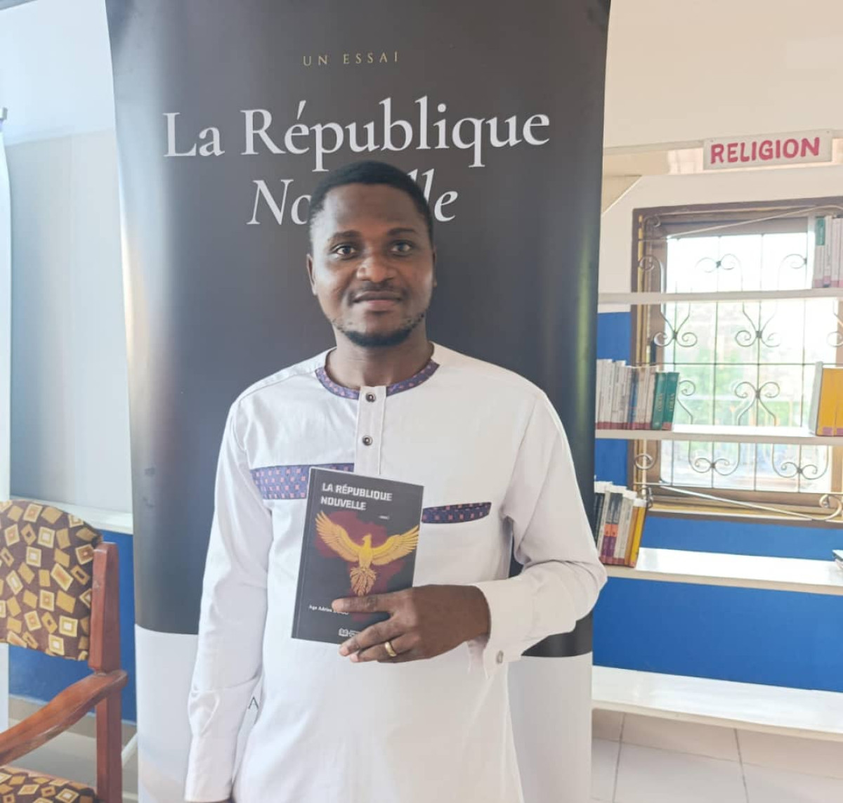 Présentation du livre "la république nouvelle" :Dr Adrien Dogo pour construire des États intérieurement forts