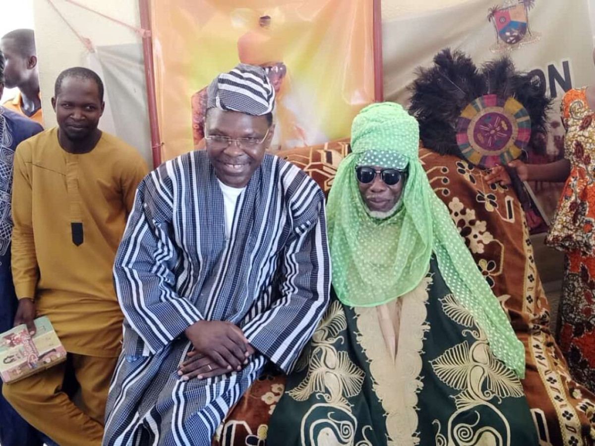 COUR IMPÉRIALE DE NIKKI : Djogbénou de l’Up le Renouveau chez l’empereur Séro Torou Touko Sari
