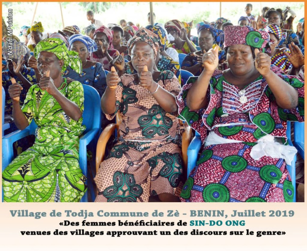 POUR L’ÉMANCIPATION DES FEMMES AU BÉNIN : L’Awdf appuie Sin-do Ong