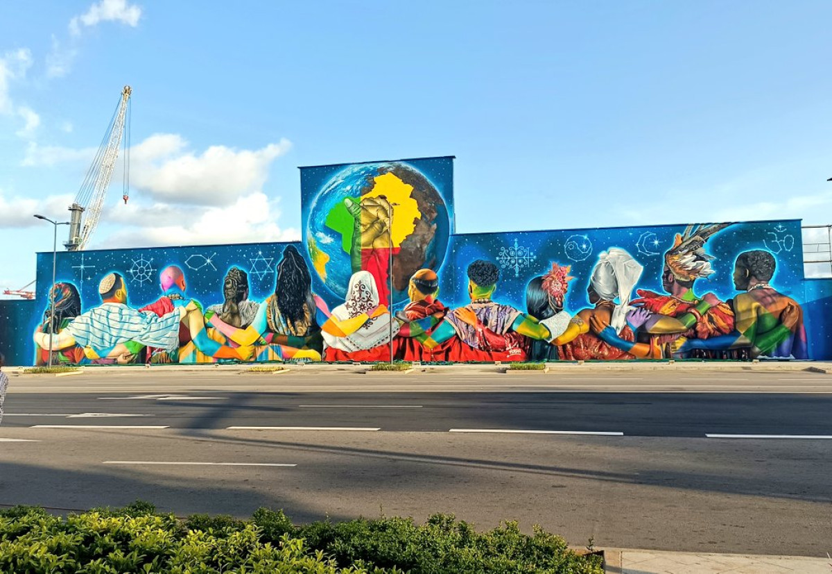 À TRAVERS UNE FRESQUE MURALE : Le Bénin renforce les relations interreligieuses