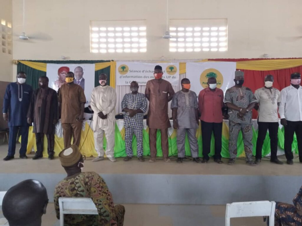 SEANCE D’INFORMATION ET D’ÉCHANGE DES MILITANTS UP DE BANIKOARA : Le maire Sarako Tamou ratisse large pour la réélection de Talon