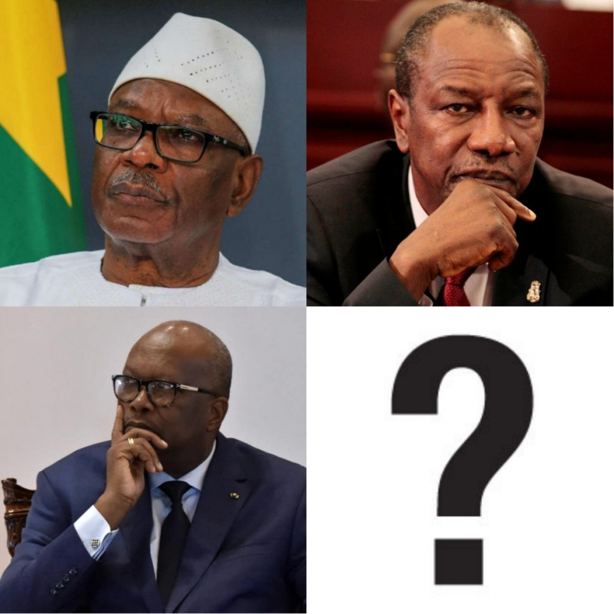 RECRUDESCENCE DES COUPS D’ÉTAT EN AFRIQUE DE L’OUEST : Après Ibk, Condé et Kaboré, à qui le tour ?