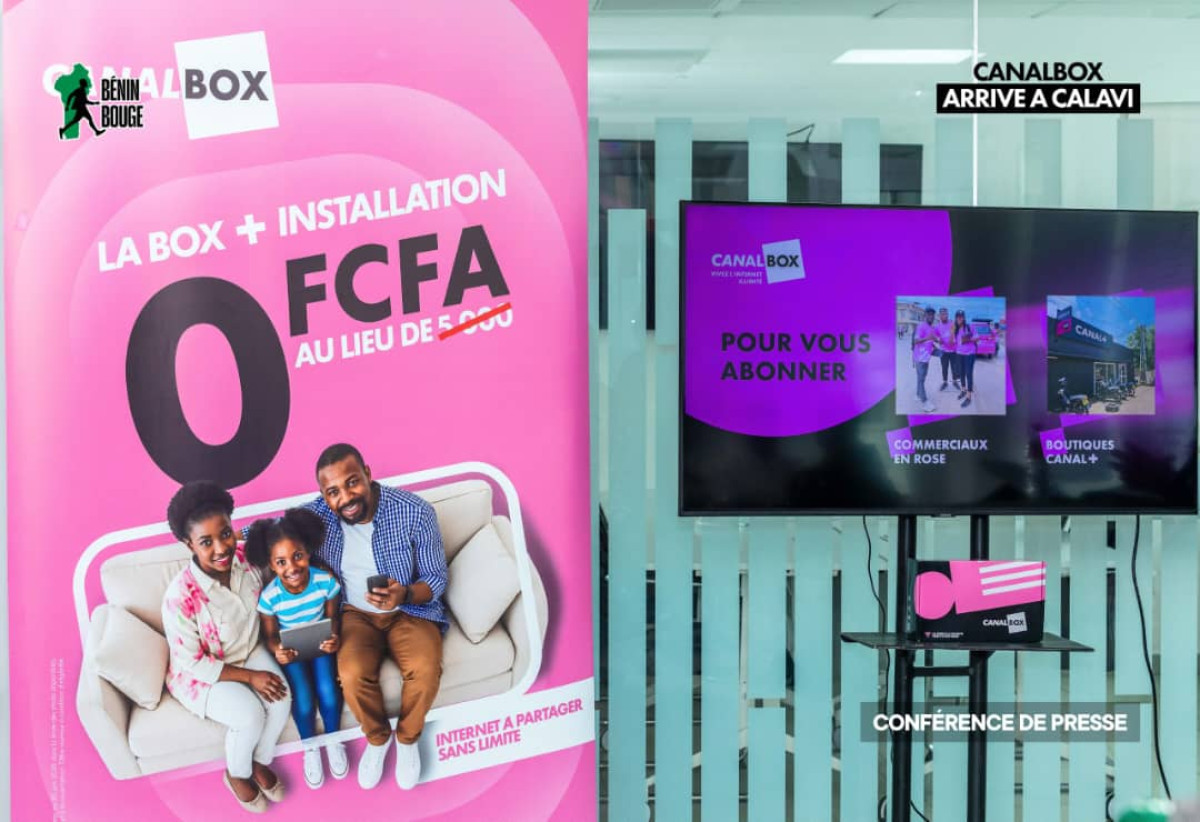 Un an après le lancement de ses activités au bénin :Canalbox étend son réseau à Abomey-Calavi