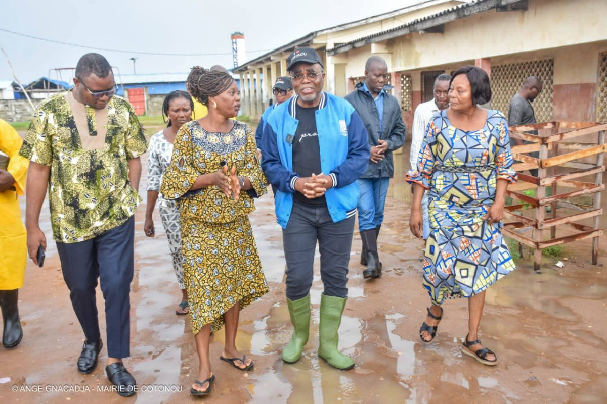 Pluies diluviennes à Cotonou: la mairie promet, le maire Gnacadja s'engage