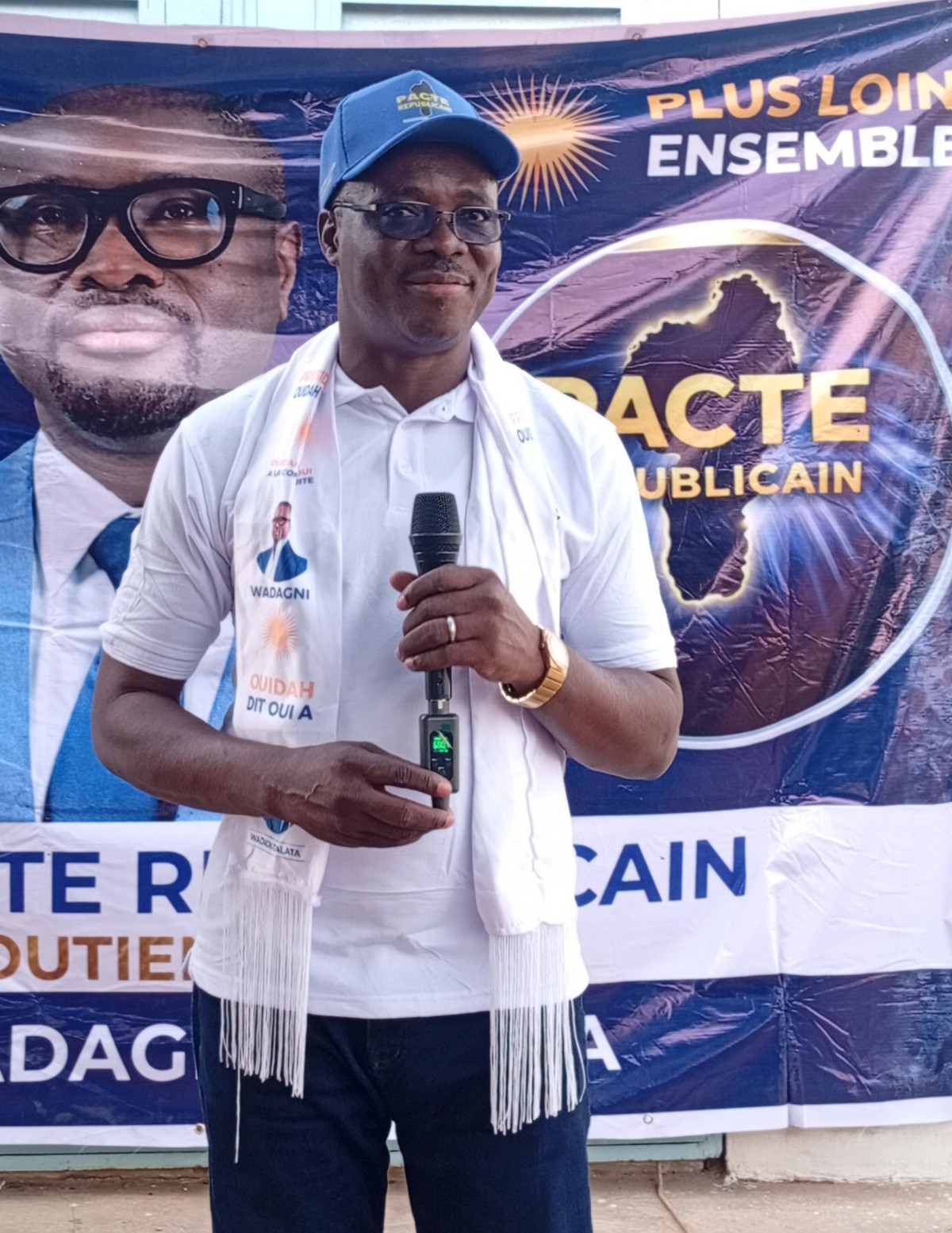 Présidentielle/Avec les populations du Borgou: Daniel Kpéra signe le "Pacte Républicain"