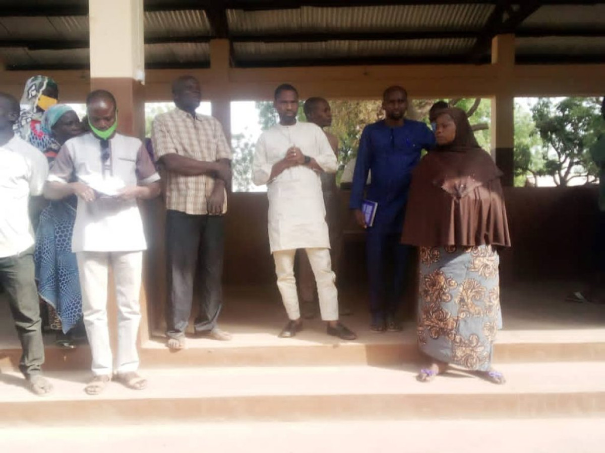 GOGOUNOU : Tidjani Bary réceptionne un hangar de 16 places