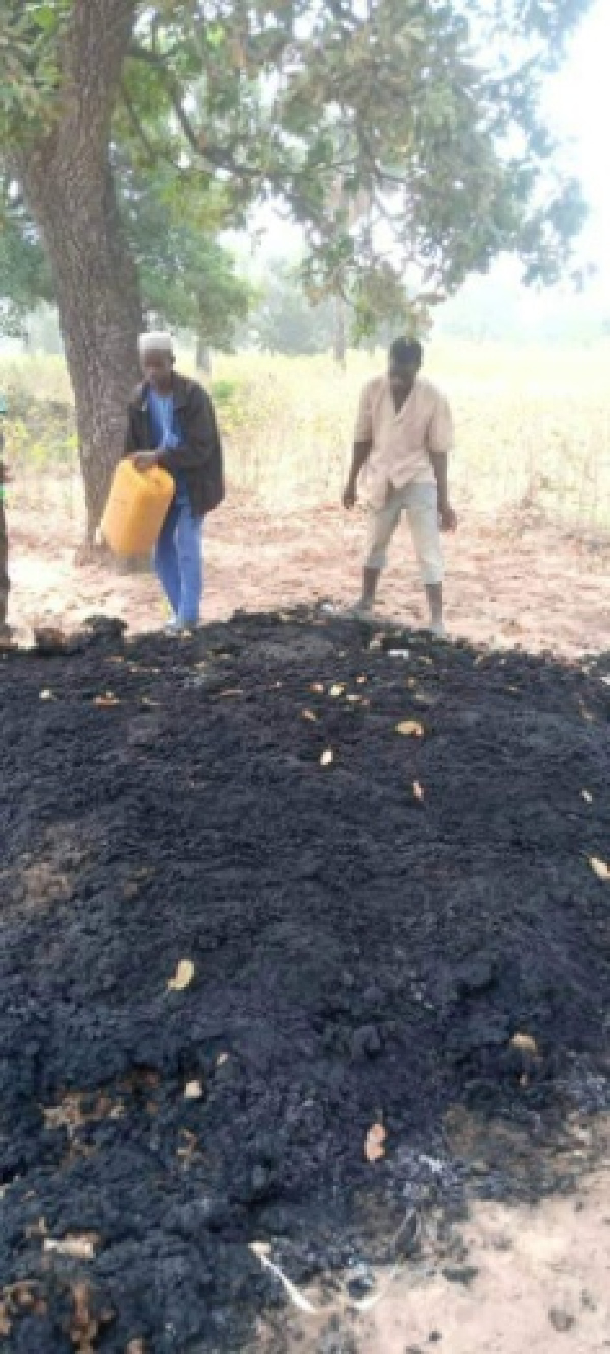 INCENDIE DE COTON A KALALE : Plus de 2,5 tonnes parties en fumée