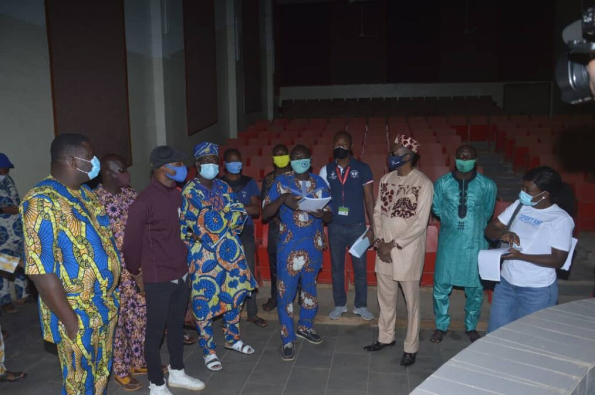 PROMOTION DE LA CULTURE A PARAKOU : Le Dg Gilbert Deou Male engagé pour la renaissance du Ciné le Borgou