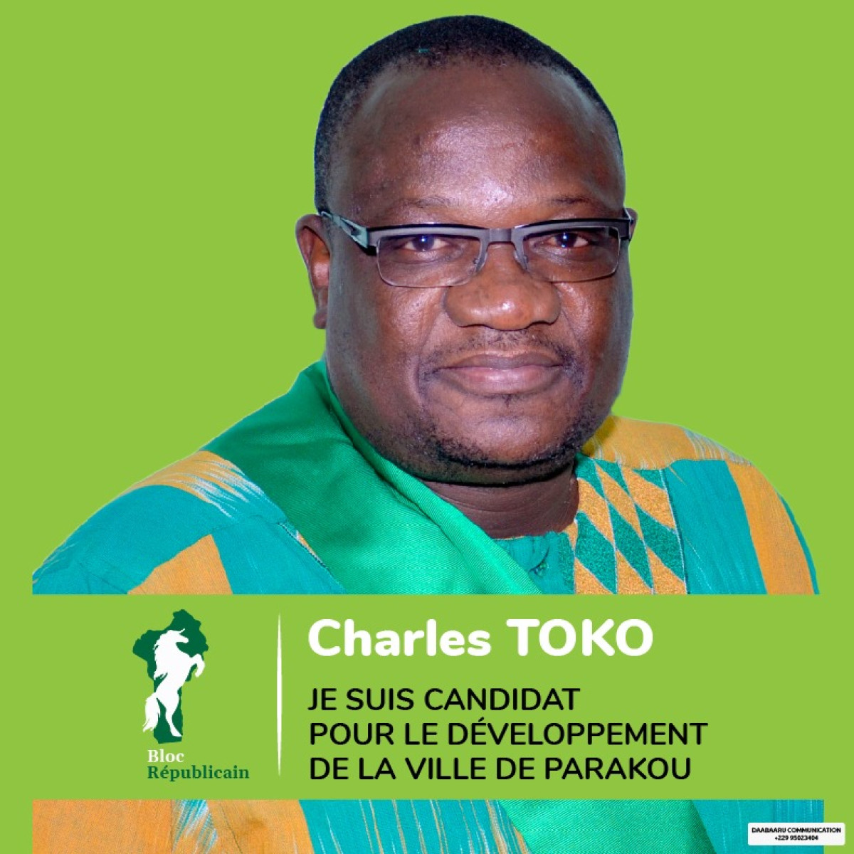 BLOC RÉPUBLICAIN: Charles Toko, le vrai bâtisseur de Parakou pour la postérité