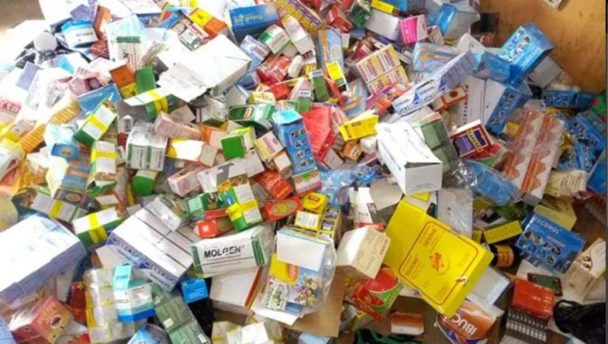 DJOUGOU : Plus d’une tonne de faux médicaments saisis