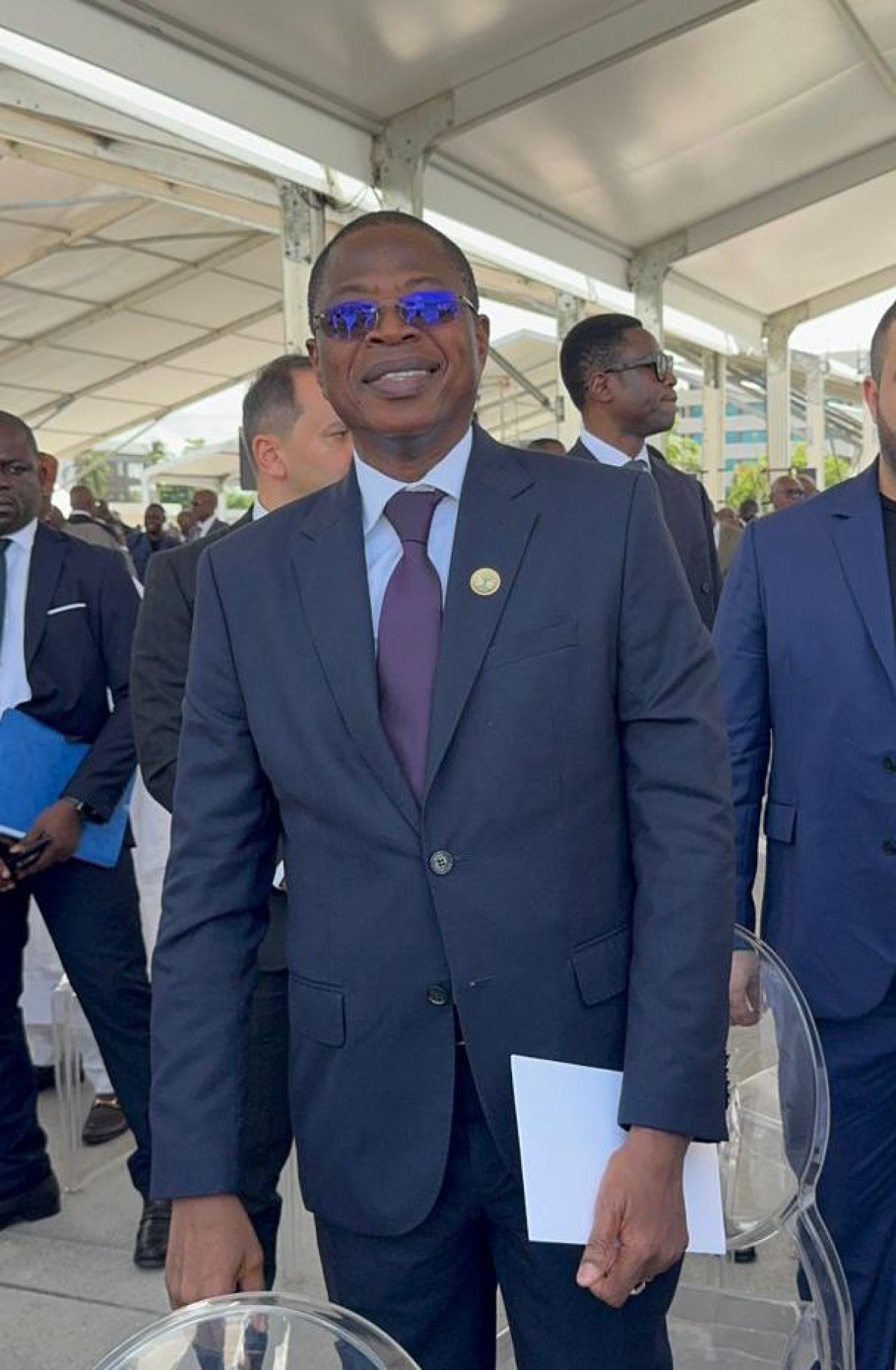 Bénin: Jonas Gbian à l'investiture du Président Romuald Wadagni