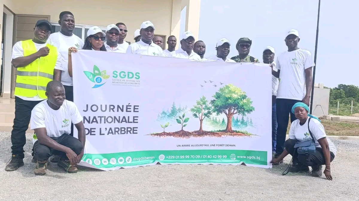Journée nationale de l'arbre :La SGDS SA met en terre 200 plants à Parakou
