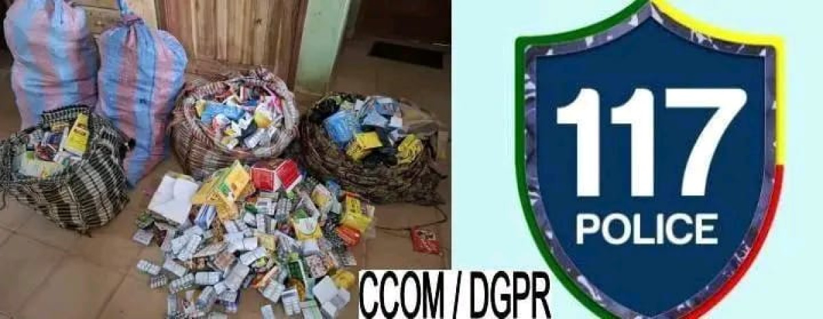 Trafic pharmaceutique à Zè: 122 kg de faux médicaments saisis et deux vendeuses arrêtées