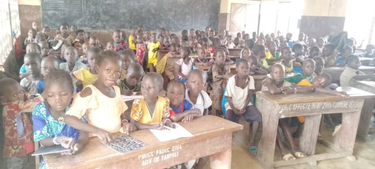 SURPEUPLEMENT DE L’EPP KAOBAGOU À KEROU : 236 écoliers dans une seule classe, comme à Missérété . La lutte contre le terrorisme doit commencer par là