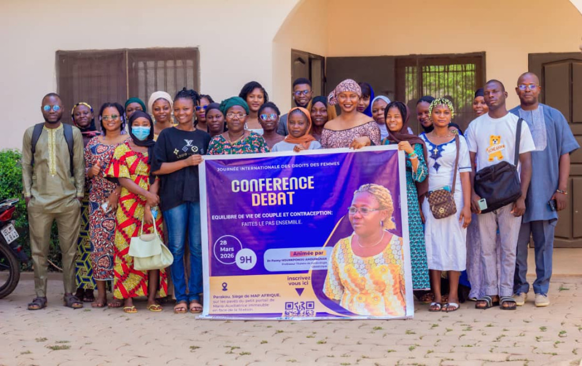 Équilibre de vie de couple et contraception à Parakou: L'Association Amis Solidaires, Map Afrique, Adec-Bénin ONG, Nouessewa ONG et Sustainable Development ONG en font une préoccupation