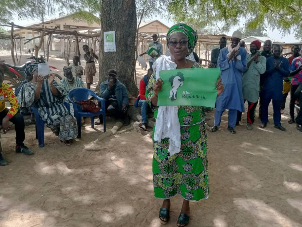 CAMPAGNE ÉLECTORALE/ À GAH-MARO, BOUCANÈRÈ ET DONKPARAWI DANS LA COMMUNE DE NIKKI : Aurélie Adam Soulé et Dr Jamillah Kissira reçoivent le soutien des esthéticiennes et des populations