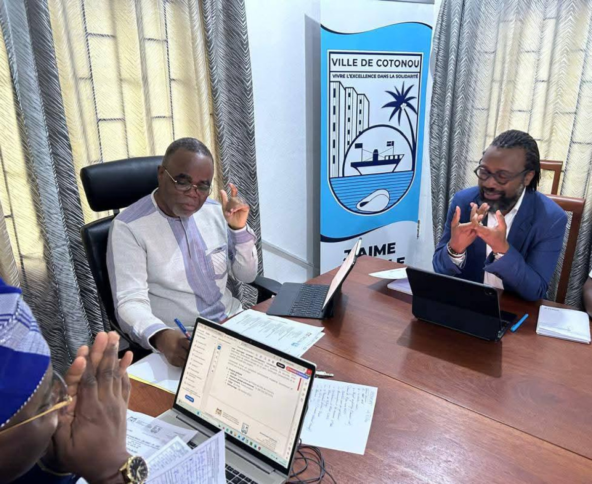 Assainissement de la ville de Cotonou: Luc Gnacadja et la Sirat pour une ville moderne
