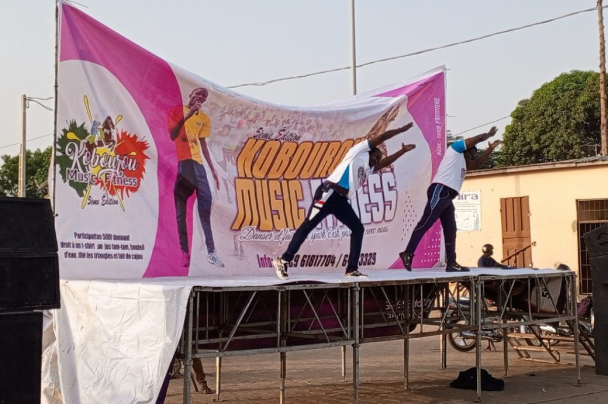 5E ÉDITION DE KOBOUROU MUSIC FITNESS À PARAKOU : Pari gagné pour le coach Landry Balogoun et son équipe