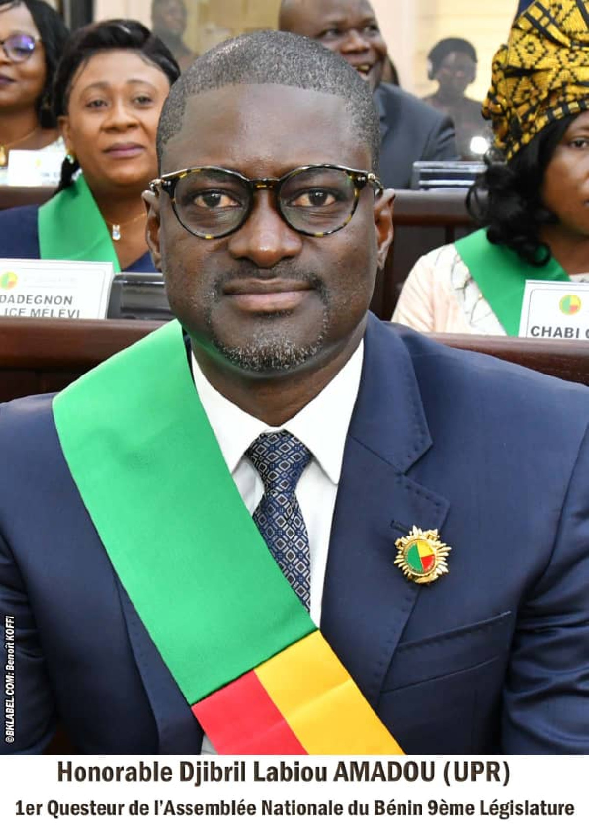 BÉNIN/ÉLU 1ER QUESTEUR DE L’ASSEMBLÉE NATIONALE 9E LÉGISLATURE : L’He Djibril Amadou ou le prototype d’une ascension politique fulgurante