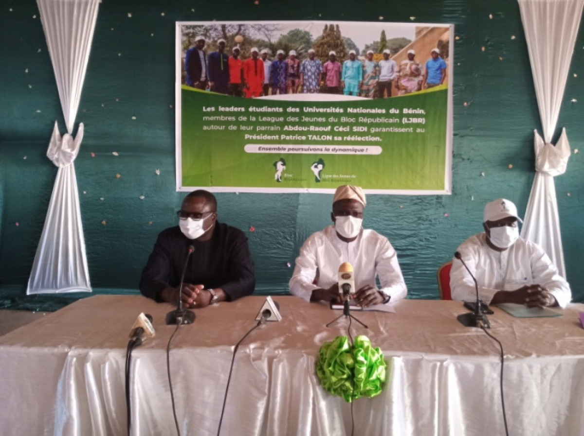REELECTION DU PRESIDENT PATRICE TALON : La League des Jeunes du Br lance la machine d’un coup K.O . Abdou-Raouf Sidi parrain de la coalition