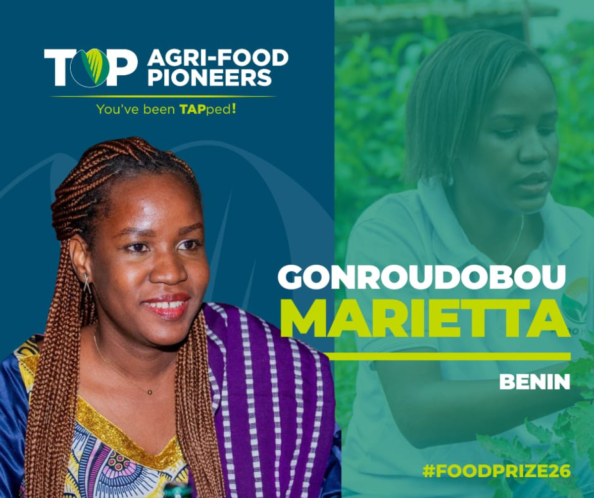 Distinction d’une béninoise dans l’agroalimentaire :Dr Marietta Gonroudobou brille au milieu de 40 pionniers mondiaux
