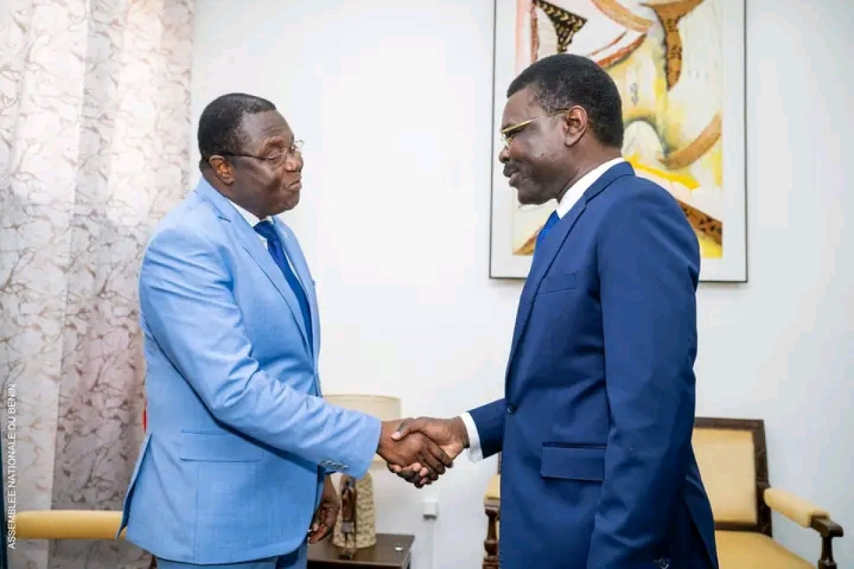 Renforcement des relations entre l'Assemblée Nationale et la Cour Suprême: Djogbénou et Adossou entretiennent de fructueux échanges