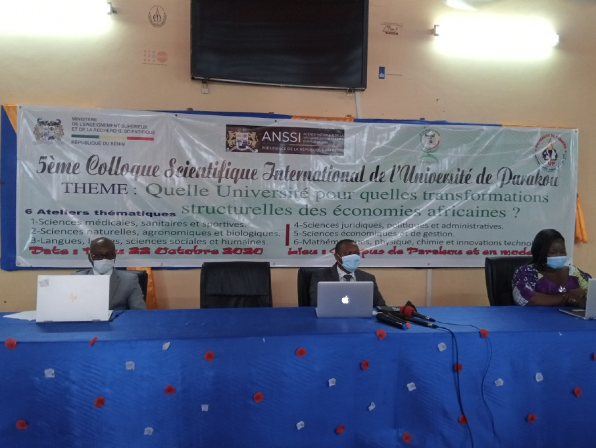 COLLOQUE SCIENTIFIQUE INTERNATIONAL DE L&rsquo;UNIVERSITÉ DE PARAKOU : Des chercheurs valorisent de nombreux acquis scientifiques