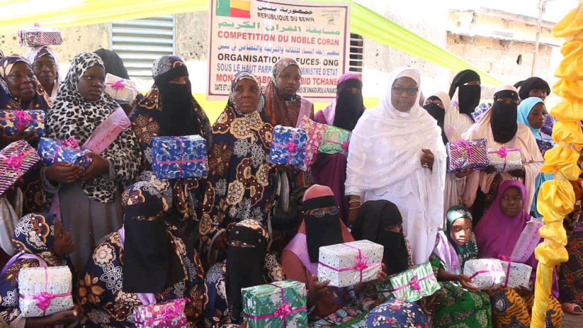 Compétition de lecture du coran à Parakou: Lfuces Ong prime les meilleures femmes musulmanes