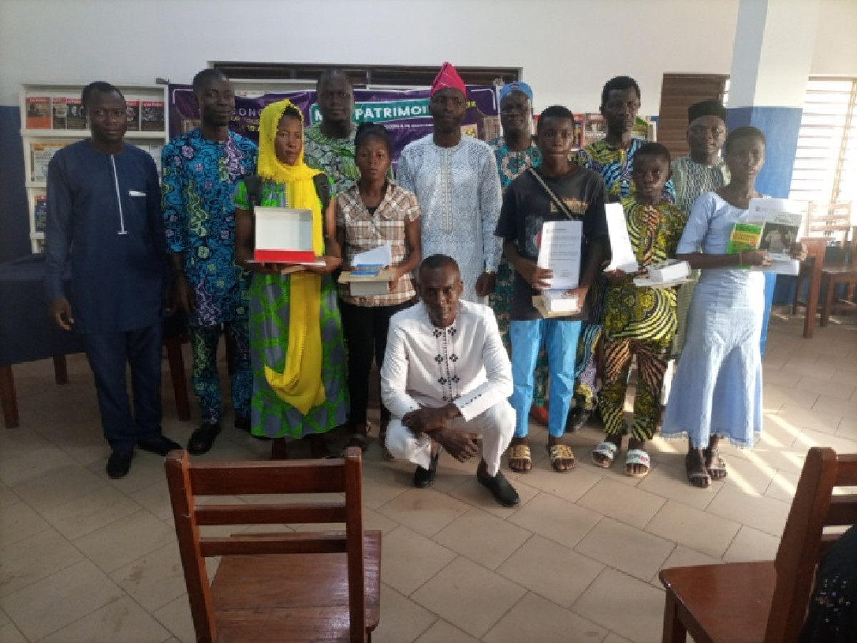 1ERE ÉDITION DU JEU-CONCOURS “MON PATRIMOINE” À PARAKOU : Akim Badarou réussit le pari de connecter la jeunesse à l’histoire de son pays